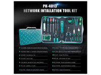 PROSKIT Mala Ferramentas Manutenção Redes 16x PROSKIT Mala Ferramentas Manutenção Redes 16x